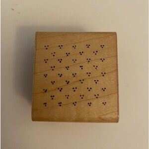 DOTS Polka Dots rubber stamp